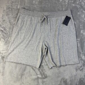 Spiritual Gangster Fleece Shorts Mens 2XL Gray Drawstring Lounge Casual Soft NEW